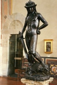 Le David en bronze de Donatello